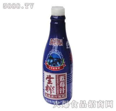 吉祥果園生榨藍(lán)莓汁果汁飲料1.25L