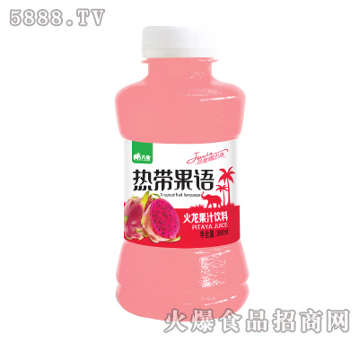 380ml大象熱帶果語(yǔ)火龍果汁飲料