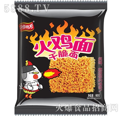 鴻四方火雞面干脆面60g