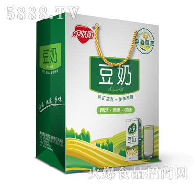 金嬌陽(yáng)純香豆奶禮品裝