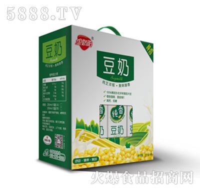 金嬌陽(yáng)純香豆奶手提箱裝