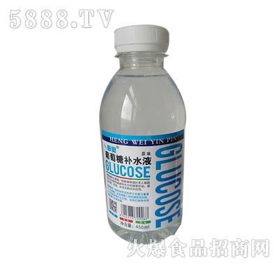 醉奧葡萄糖補(bǔ)水液原味450ml