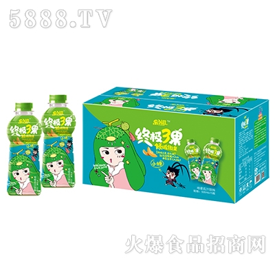 樂(lè)小滋哈密瓜果汁飲料500mlx15瓶