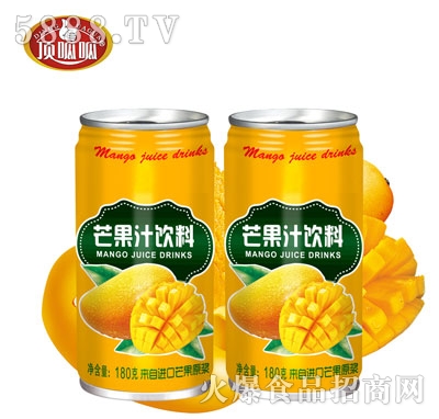 頂呱呱芒果汁飲料180ml