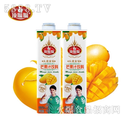 頂呱呱芒果汁飲料1L