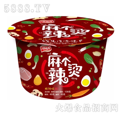 鴻四方麻辣個燙酸辣味130g