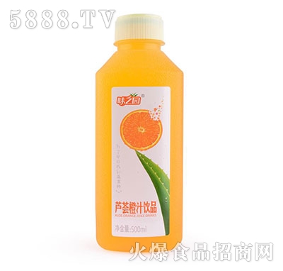 味之園蘆薈橙汁飲品