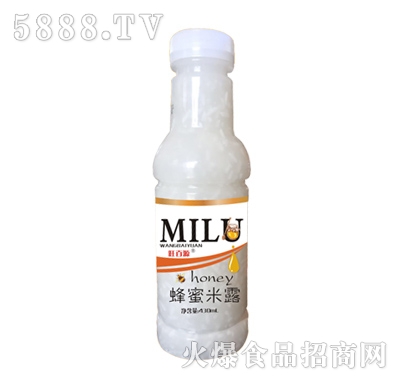 旺百源蜂蜜米露430ml