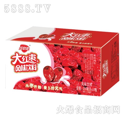 金嬌陽(yáng)大紅棗風(fēng)味飲料250mlX24