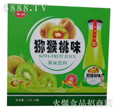 幸潤獼猴桃味果味飲料