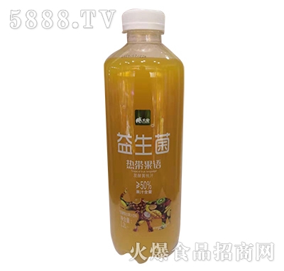 大象益生菌熱帶果語(yǔ)獼芒果汁1.2L