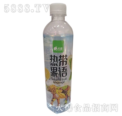 大象熱帶果語(yǔ)碳酸飲料500ml