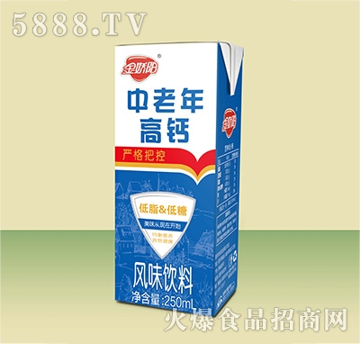 金嬌陽(yáng)中老年高鈣風(fēng)味飲品250ml