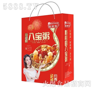 百世樂(lè)新桂圓八寶粥禮品袋