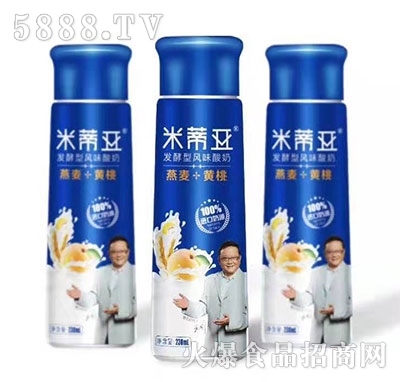 米蒂亞燕麥+黃桃酸奶230ml