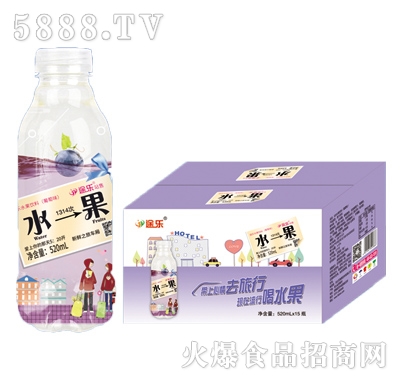 途樂水一果葡萄味水果飲料