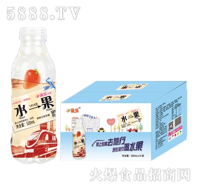 途樂水一果草莓味水果飲料