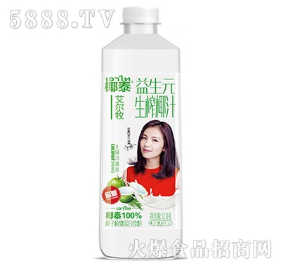 椰泰艾爾牧益生元生榨椰汁1.08L