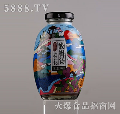 梅雨季節(jié)桂花酸梅湯300ml