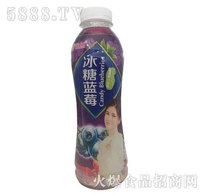 途樂冰糖藍(lán)莓果味飲品500ml