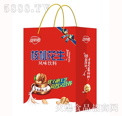 金嬌陽(yáng)核桃花生風(fēng)味飲料禮盒裝