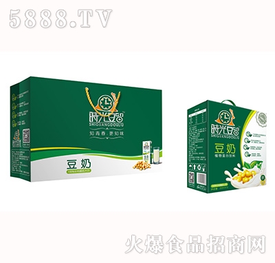 時(shí)光豆留豆奶植物蛋白飲品