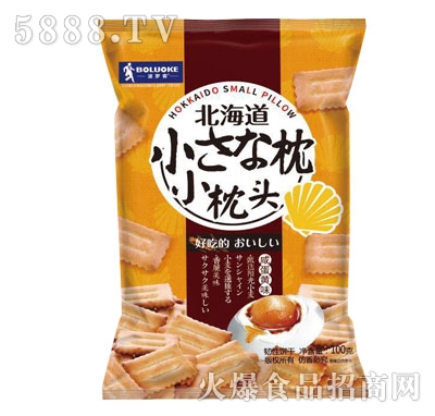 波羅客小小枕頭韌性餅干100g
