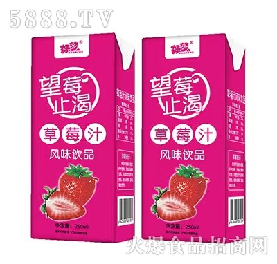 好夢望莓止渴草莓汁風(fēng)味飲品250ml