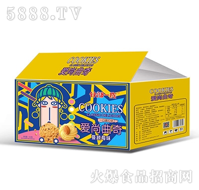 谷部一族愛(ài)尚曲奇蔓越莓味418克