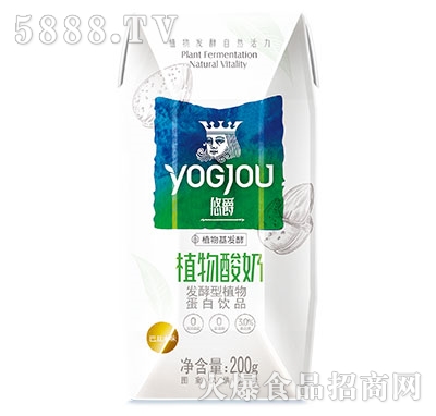 悠爵植物酸奶巴旦木味200g
