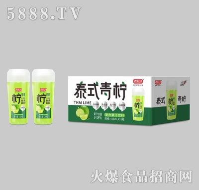 吉彩頭泰式青檸復(fù)合果汁飲料428mlX15