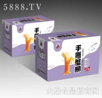 凌妹手撕蟹柳麻辣味箱