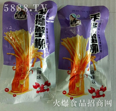 凌妹手撕蟹柳麻辣味16g