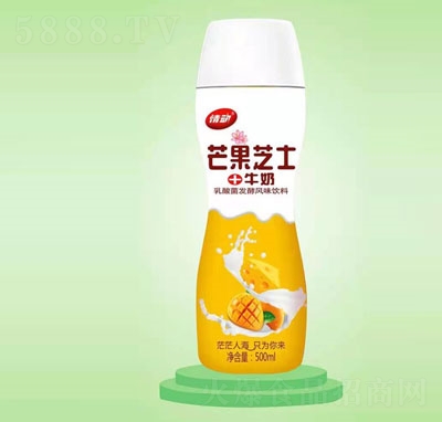 情動(dòng)芒果芝士乳酸菌發(fā)酵風(fēng)味飲料500ml