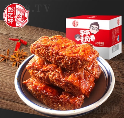 彭記軒手撕素肉卷