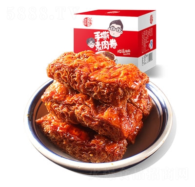 彭記軒手撕素肉卷（箱）