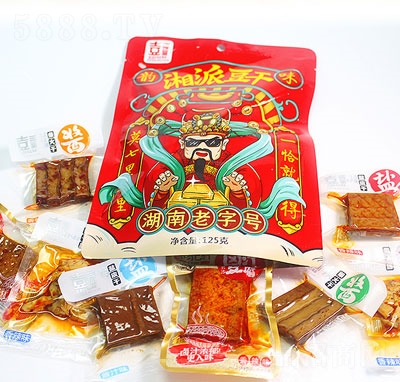 彭記軒湘派豆干125g（袋）