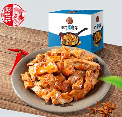 彭記軒雞丁炒香干（箱）