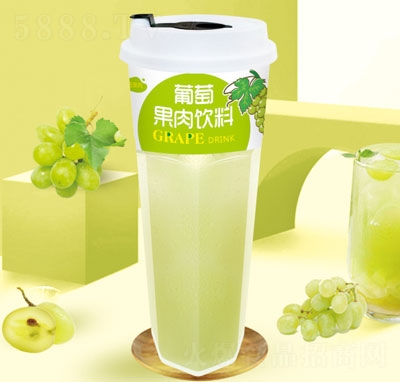 龐迪葡萄果肉飲料600毫升