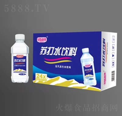 銘品緣無(wú)汽蘇打水飲料350ml×24瓶