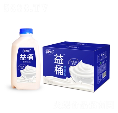 完達(dá)山益桶酸奶飲品1kgX6瓶