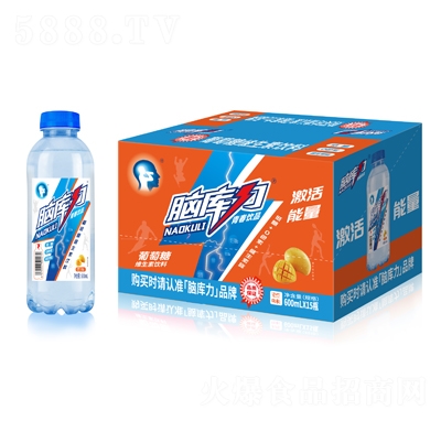 腦庫力葡萄糖維生素飲料芒味600mlX15瓶招商代理