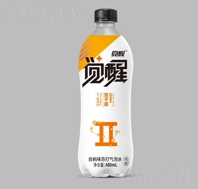 覺(jué)醒元素白桃味蘇打氣泡水招商