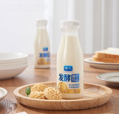 強(qiáng)人殺菌型發(fā)酵酸奶飲品280ml15瓶