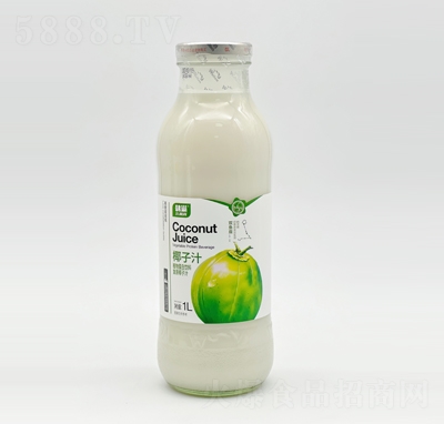 韓巢風尚椰子汁植物蛋白飲料復原椰子汁1L