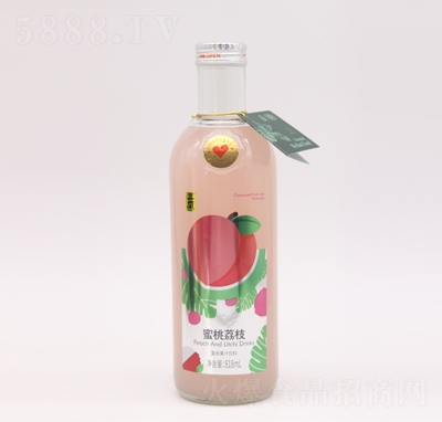 衛(wèi)嵐蜜桃荔枝復合果汁飲料818ml