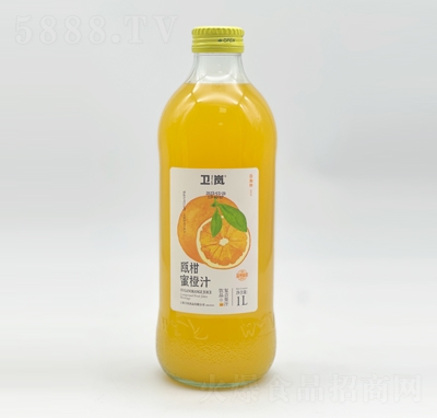 衛(wèi)嵐甌柑蜜橙汁復合果汁飲料1L