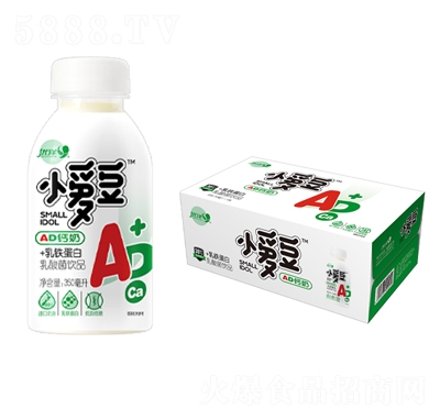 優(yōu)洋小愛(ài)豆AD鈣乳酸菌飲品