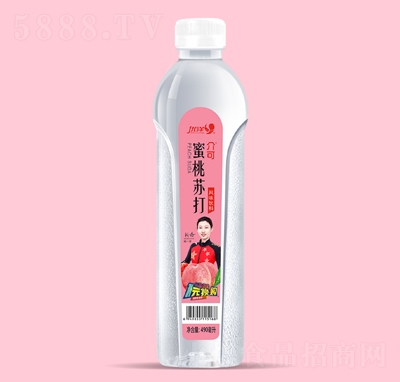 優(yōu)洋介可蜜桃蘇打風(fēng)味飲料490ml