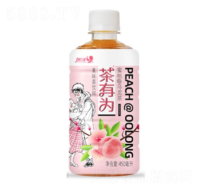 優(yōu)洋茶有為蜜桃烏龍茶450ml